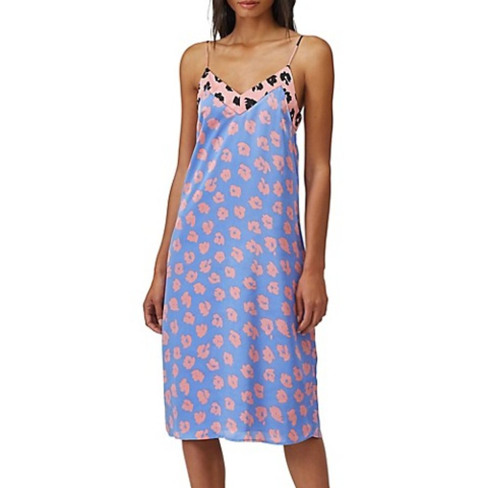 Equipment Jules Slip Dress (Sahara Sky)
